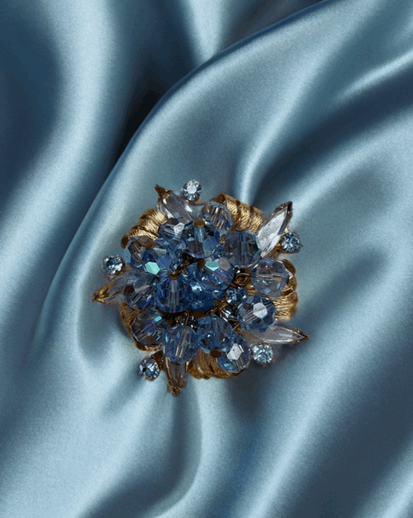 Vintage Crystal Brooch, Collectible Jewelry, Vintage Jewelry, Pins and Brooches, Gifts For Her