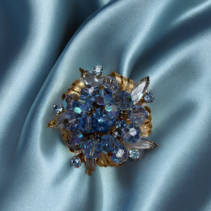 Vintage Crystal Brooch, Collectible Jewelry, Vintage Jewelry, Pins and Brooches, Gifts For Her