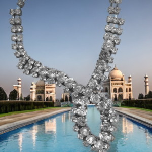 Vintage Rhinestone Necklace, Formal Wear Jewelry, Collectible Jewelry, Necklaces