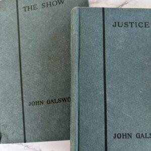 Vintage Plays "Justice" and "The Show" John Galsworthy 1925-1926; Collectible Plays